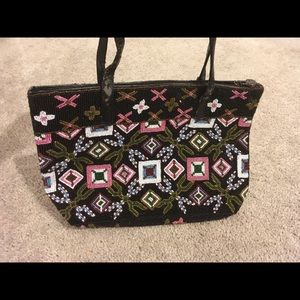 Authentic Vintage Beaded Fendi Tote
